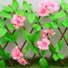 Ограждение декоративное, 110 × 40 см, «Розовые цветы», Greengo - фото 7354350