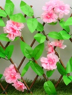 Ограждение декоративное, 35×120 см, «Розовые цветы», Greengo - Фото 4