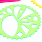 Спирограф «Геометрия», набор 4 шт., основа, цвет МИКС - фото 22794275