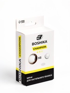 Набор мячей для настольного тенниса BOSHIKA Advanced 2*, d=40+ мм, 6 шт., белый - Фото 6