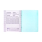 Тетрадь 12 листов в клетку, обложка пластиковая, зеленая - Фото 6