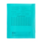 Тетрадь 12 листов в клетку, обложка пластиковая, зеленая - Фото 7