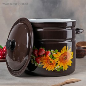 

УЦЕНКА Кастрюля, 12 л, деколь МИКС