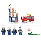 Конструктор Пожарный «Тушение метеостанции», 585 деталей, в пакете - фото 25506957