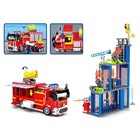 Конструктор Пожарный «Тушение метеостанции», 585 деталей, в пакете - фото 25506958