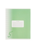 Набор тетрадей 12 листов в узкую линейку Calligrata «Пятёрка. Зелёная», обложка мелованный картон, 10 шт. - Фото 6