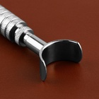 Нож поворотный для тиснения на коже, 9×2.7 см, цвет серебряный - Фото 4