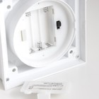 Ночник "Огонек" LED 3Вт 4000К 3х ААА белый 10,5х10,5х24см RISALUX - фото 22717296