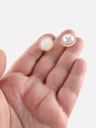 Набор пуговиц на ножке, d=15 мм, 10 шт., цвет жемчужный/золотой - Фото 3