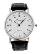 Часы наручные кварцевые мужские, d=4 см, длина ремешка l=23.5 см, белый циферблат - Фото 2