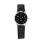 Часы наручные кварцевые мужские, d=4 см, длина ремешка l=23.5 см, чёрный циферблат - Фото 2