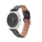 Часы наручные кварцевые мужские, d=4 см, длина ремешка l=23.5 см, чёрный циферблат - Фото 3