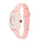 Часы наручные кварцевые женские, циферблат d=3.5 см, длина l=24 см, розовый ремешок - Фото 3