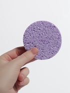 Спонж для умывания, d=8 см, фиолетовый - Фото 4