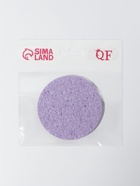 Спонж для умывания, d=8 см, фиолетовый - Фото 5