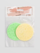 Спонжи для умывания, круглые, d=8 см, 2 шт., МИКС - Фото 4