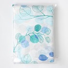 Комплект Экономь и Я Eucalyptus: Простыня 145*214 см, 70*70 см, бязь, 100% хлопок - фото 41593043