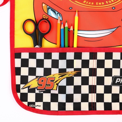 Фартук детский «Тачки», р-р. 490×395 мм
