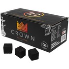 Уголь для кальяна Crown, 96 кубиков, кубик 2.2 х 2.2 см - фото 11899364