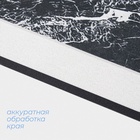 Коврик SAVANNA «Мрамор», 38×58 см, чёрный - Фото 4