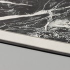 Коврик для дома SAVANNA «Мрамор», 38×58 см, цвет чёрный - Фото 5