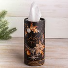 Салфетки бумажные в тубусе «С новым годом», 50 шт., двухслойные - Фото 4