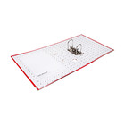 Папка-регистратор 75 мм, А4, Calligrata «Mega», бумвинил, с карманом на корешке, нижний металлический кант, красная - Фото 7