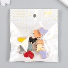 Декоративные пуговицы набор 10 шт. «Арт Узор. Каменное сердце», пластик, 2×1.2×1 см, МИКС - Фото 5