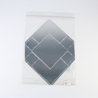 Зеркало настенное "Ромбы", 7 элементов, р-р от 21 х 21 см до 8 х 8  см - Фото 5