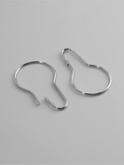 Крючок для штор, 6.8×3.8×0.2 см, цвет серебряный - Фото 3