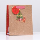 Пакет подарочный "В ожидание Нового Года" 18 х 22,3 х 10 см - фото 25525789