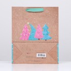 Пакет подарочный "Счастливого Нового Года" 26 х 32 х 12 см 9911088