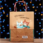 Пакет подарочный "КОТОстрофически классный подарок" 18 х 22,3 х 10 см 9911142 - фото 16107697