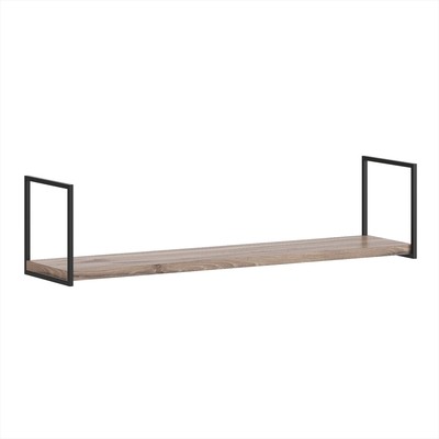 Полка настенная «Кенди №11», 900×220×261 мм, цвет дуб альпийский