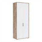 Шкаф двухдверный «Николь №6», 923×523×2320 мм, цвет дуб альпийский / белое сияние - Фото 1