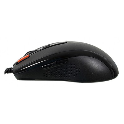 Мышь A4Tech XL-750BK, чёрный, лазерная, 3600 dpi, USB 2.0, 6 but