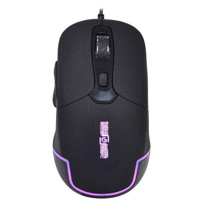 Мышь Оклик 965G RACER черный оптическая (2400dpi) USB (6but) - фото 51348050