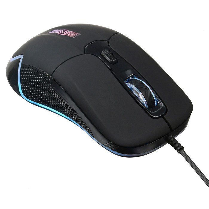 Мышь Оклик 965G RACER черный оптическая (2400dpi) USB (6but) - фото 51348052