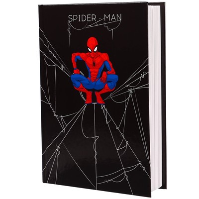 Ежедневник А5, 160 листов "Spider-man", Человек-паук