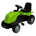 Трактор на педалях, цвет зеленый - фото 4342998