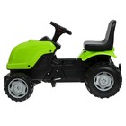 Трактор на педалях, с прицепом, цвет зелёный - Фото 2