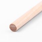 Палка-основа для макраме деревянная, без покрытия, d = 1 × 40 см - Фото 4