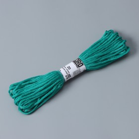 Шнур бытовой «Помощница», d=3 мм, 20 м, цвет зелёный