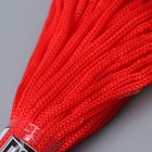 Шнур бытовой «Помощница», d=3 мм, 20 м, цвет красный - Фото 2