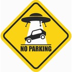 Знак декоративный (постер) "Не парковаться" 32х32 см, пластик - фото 10959191