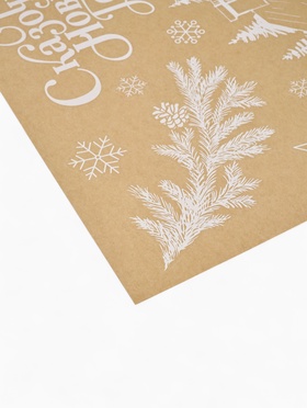 Наклейки на окна многоразовые «Сказочный Новый год», 33×50 см