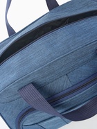 Сумка дорожная на молнии, наружный карман, длинный ремень, цвет синий - фото 38839810