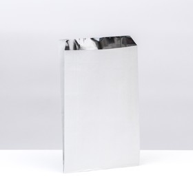 Крафт-пакет фольгированный, жиро-влагостойкий, для шаурмы, белый, 25 х 16 х 4 см