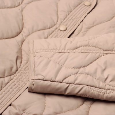 Куртка стёганая женская демисезонная MIST, размер 48, бежевая