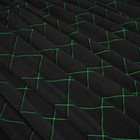 Плед светящийся в темноте «Этель. Ромбы», 180×200 см, серый - Фото 3